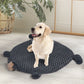 LARGE Dog Beds Pet Calming Squeaky - Charcoal