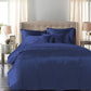 QUEEN 3-Piece Quilt Cover Set Bedspread Pillowcases - Blue