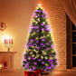 7ft 2.1m 270 Branches Fiber Optic Christmas Tree