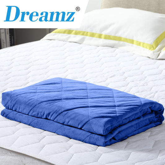 Winston Weighted Soft Blanket 7KG Anti-Anxiety Gravity - Royal Blue