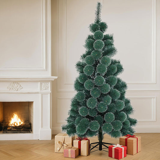 7ft 2.1m 320 Tips Full Pine Needle Christmas Tree