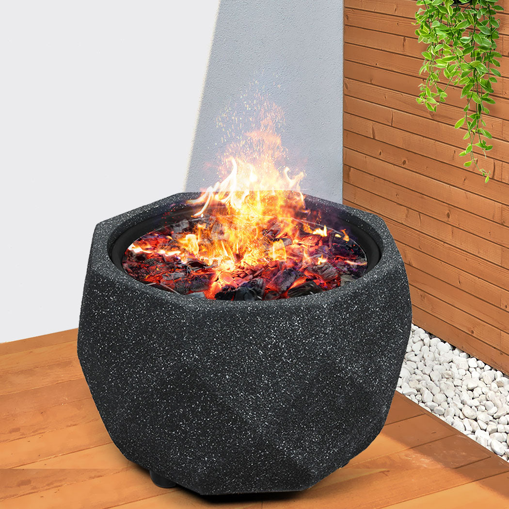 Fire Pit BBQ Grill Outdoor - Charcoal