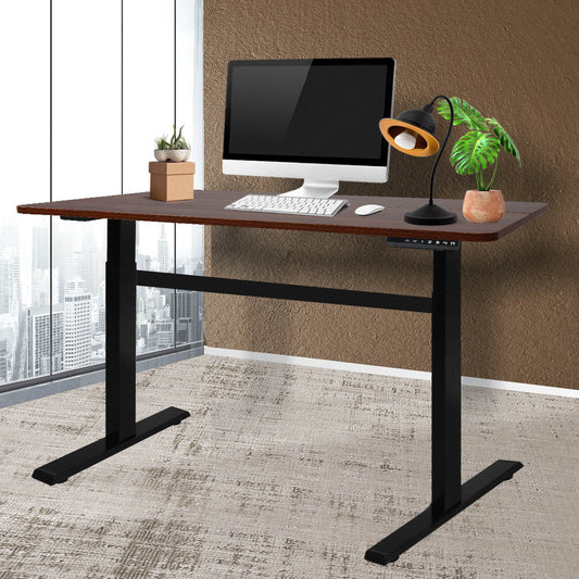 Levede Standing Desk Motorised Height Wooden