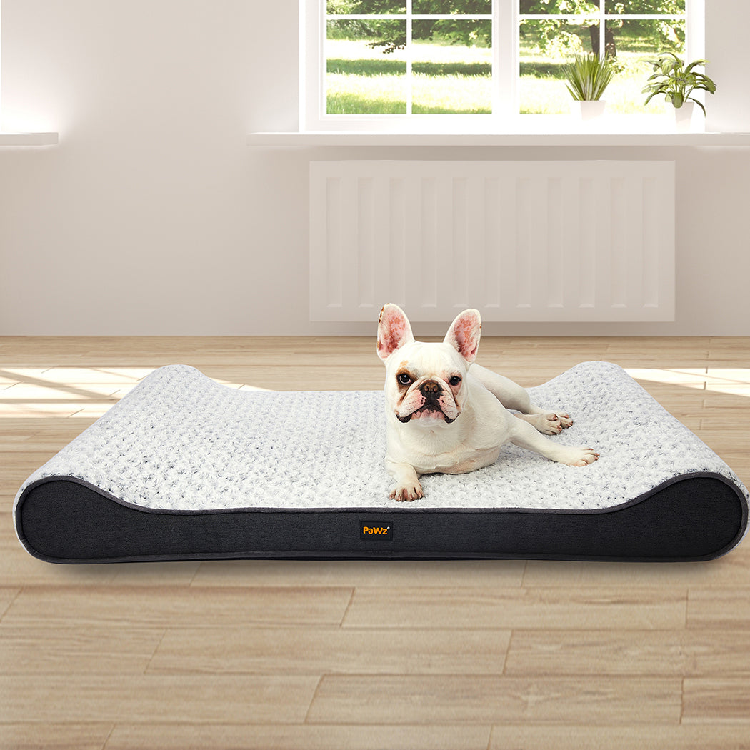 LARGE Dog Beds Pet Orthopedic Warm - Grey