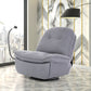 Clio Recliner Chair Lounge 360 Swivel - Grey