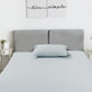 King Single Dreamz Latex Cooling Bed Sheet Set Fitted 2pcs