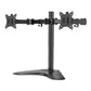 Monitor Arm Stand Dual Black