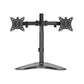 Monitor Arm Stand Dual Black