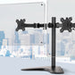 Monitor Arm Stand Dual Black