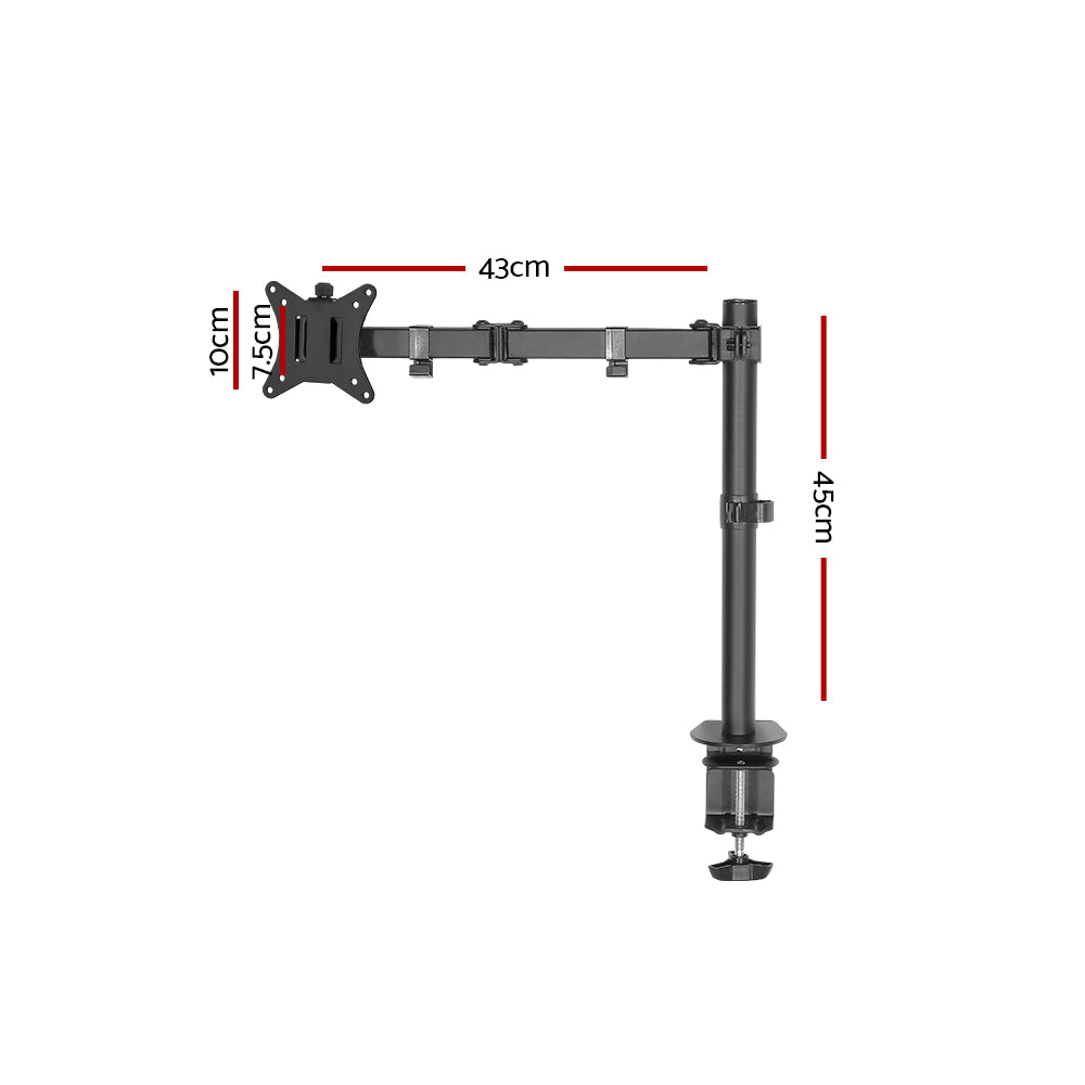 Monitor Arm Mount 32" Black