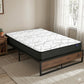 Bronzite Bed & Mattress Package with 16cm Mattress - Black Double