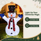 3-Pieces Christmas Lights 330 LED Fairy Light Snowman Decorations