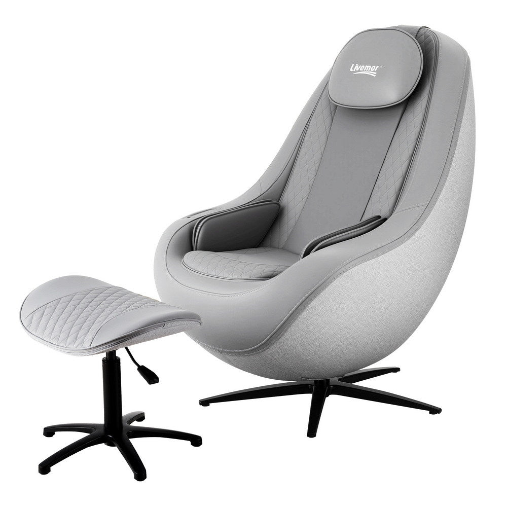 Joriel Massage Chair Electric Recliner Home Massager 3D - Grey