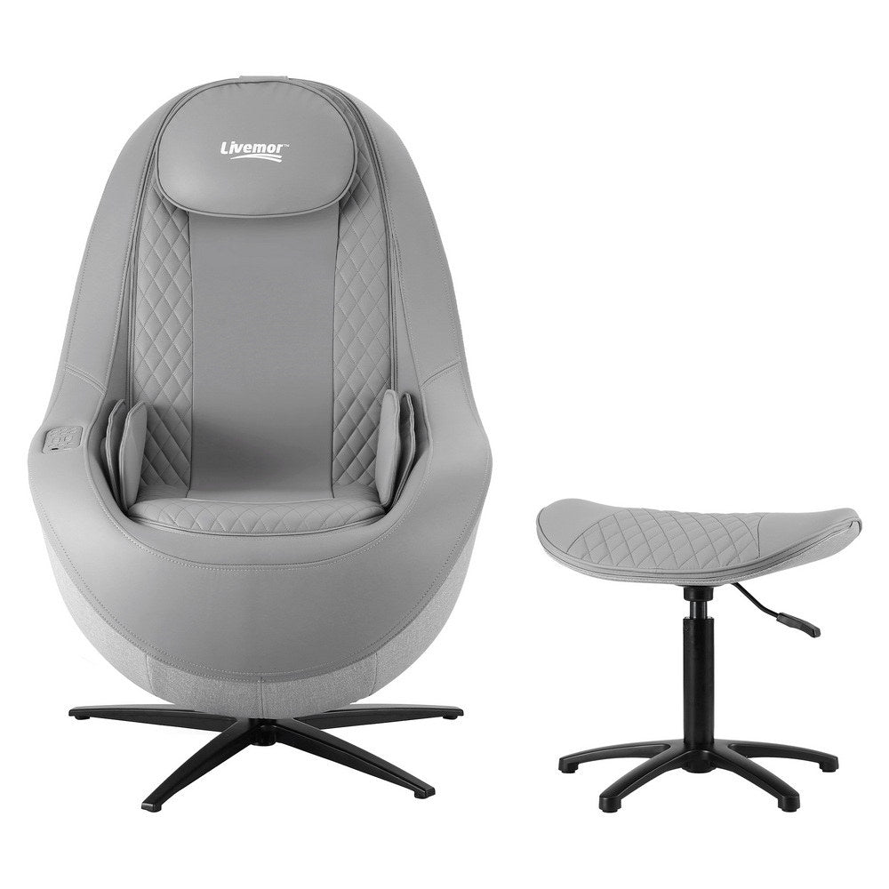 Joriel Massage Chair Electric Recliner Home Massager 3D - Grey