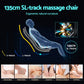 Laziel Massage Chair Electric Recliner Double Core Mechanism Massager - White