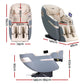 Gavrel 4D Massage Chair Recliner SL Track Full Body Zero Gravity Massager Heated AI Body Scan - Grey