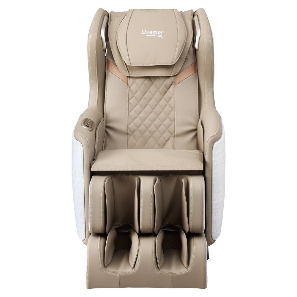 Noam Massage Chair Electric Recliner Home Massager 3D - White