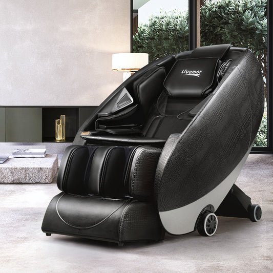 Kirin Massage Chair Electric Recliner Zero Gravity Massage Chair Deluxe - Black