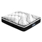 Axinite Bed & Mattress Package with 32cm Mattress - Black Double