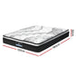 Axinite Bed & Mattress Package with 32cm Mattress - Black Double