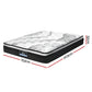 Lazulite Bed & Mattress Package with 32cm Mattress - White Queen