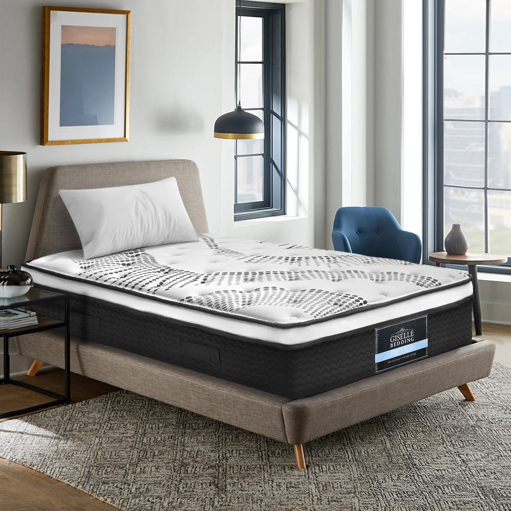 Factory Buys 32cm Euro Top Mattress - Single