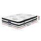 Nephrite Bed & Mattress Package with 34cm Mattress - Black Double