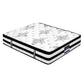 Charoite Bed & Mattress Package with 34cm Mattress - White King