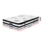 Bismuth Bed & Mattress Package with 34cm Mattress - Black King Single