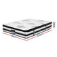 Jadeite Bed & Mattress Package with 34cm Mattress - Charcoal Queen