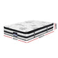 Lithara Bed & Mattress Package with 34cm Mattress Wooden Acacia No Drawers - Wood Single