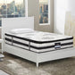 Norwich Single Bedroom Suite 5 Piece 1x Single Mattress, 1x Single Wooden Bed Frame, 2x White Bedside Tables and 1x White Tallboy