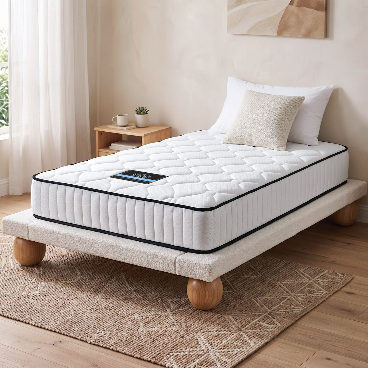 Brooklyn 21cm Thick Pocket Spring Mattress - Single