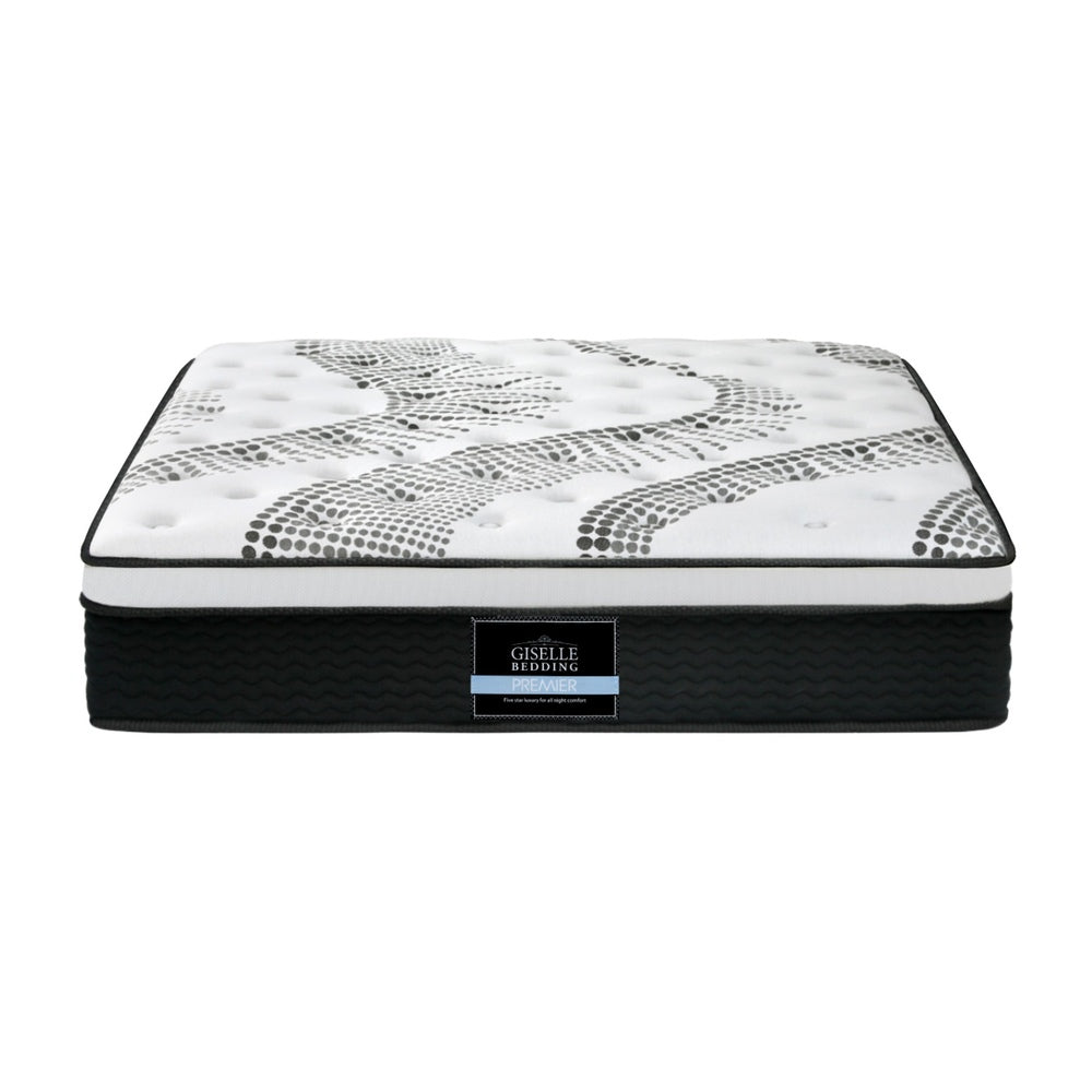 Factory Buys 32cm Mattress Euro Top Super - Super King