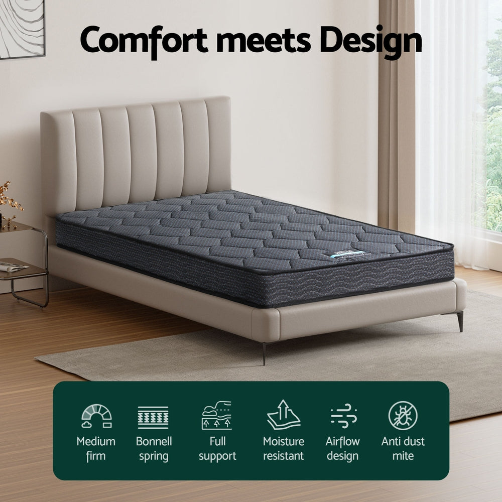 Corwin 16cm Tight Top Bonnell Spring Mattress - King Single