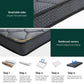 Corwin 16cm Tight Top Bonnell Spring Mattress - King Single