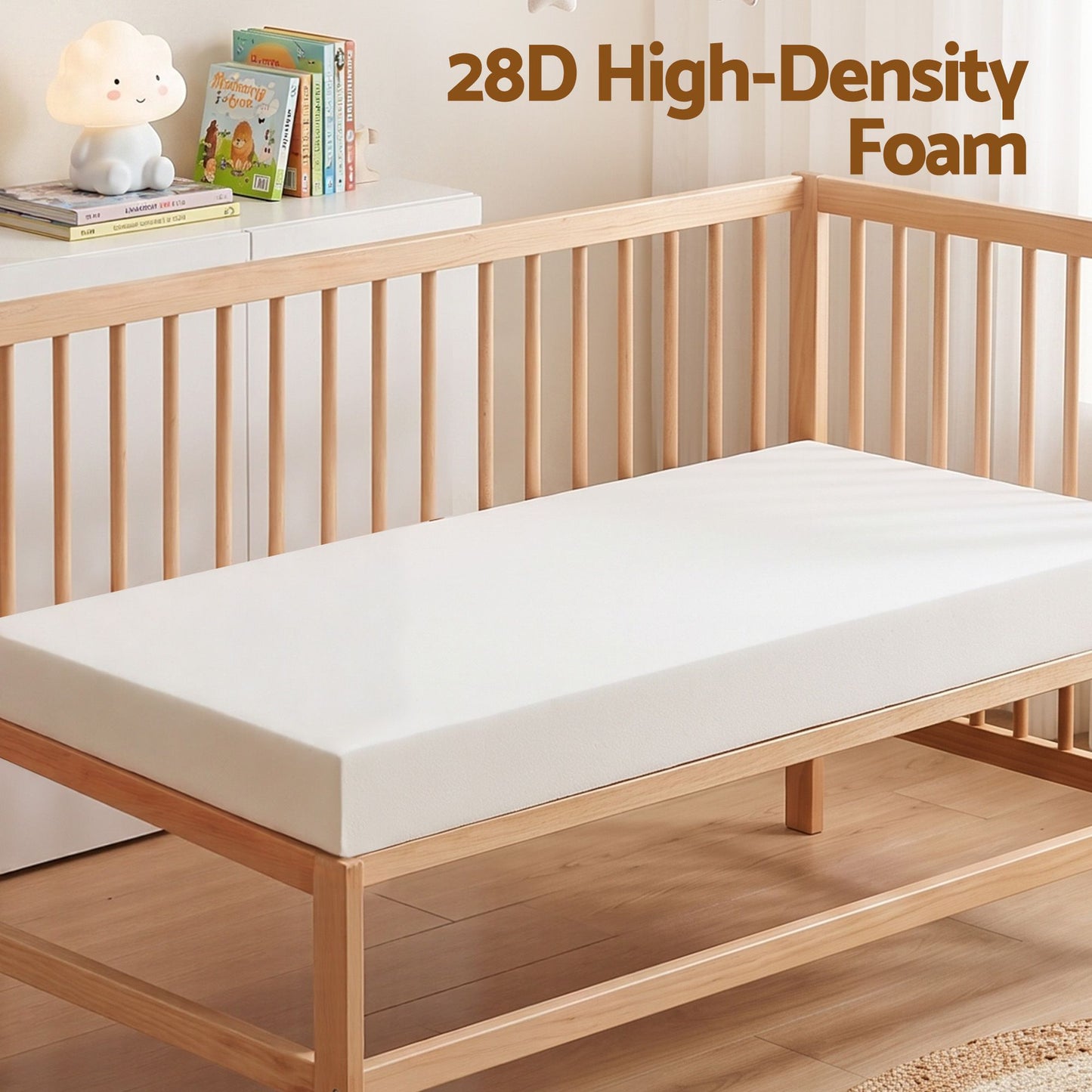 Rosalie 11cm Thick Baby Mattress with Tencel Cover - Cot