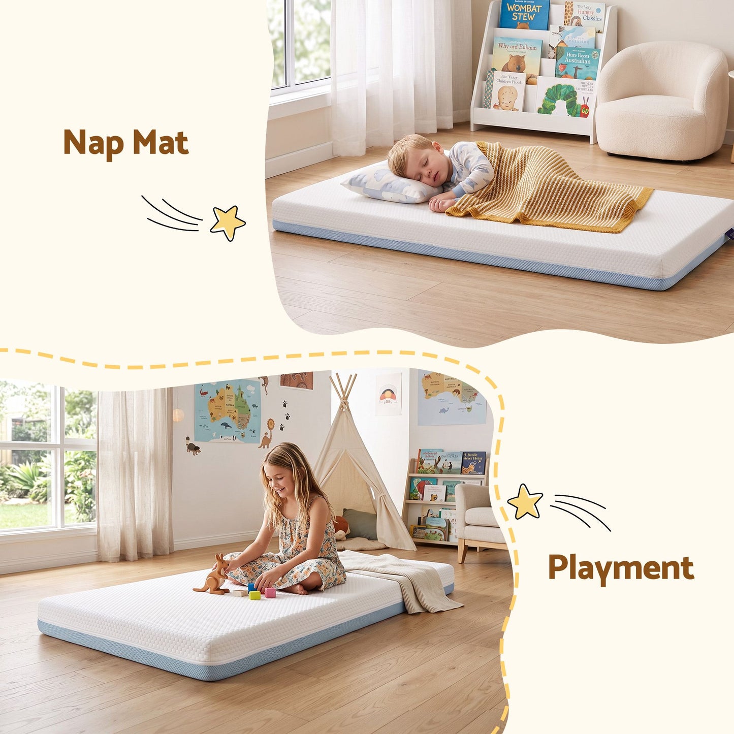 Rosalie 11cm Thick Baby Mattress with Tencel Cover - Cot