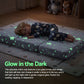 Tobias 8cm Foldable Mattress for Travel Glow-in-Dark Cover - Cot