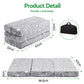 Tobias 8cm Foldable Mattress for Travel Glow-in-Dark Cover - Cot