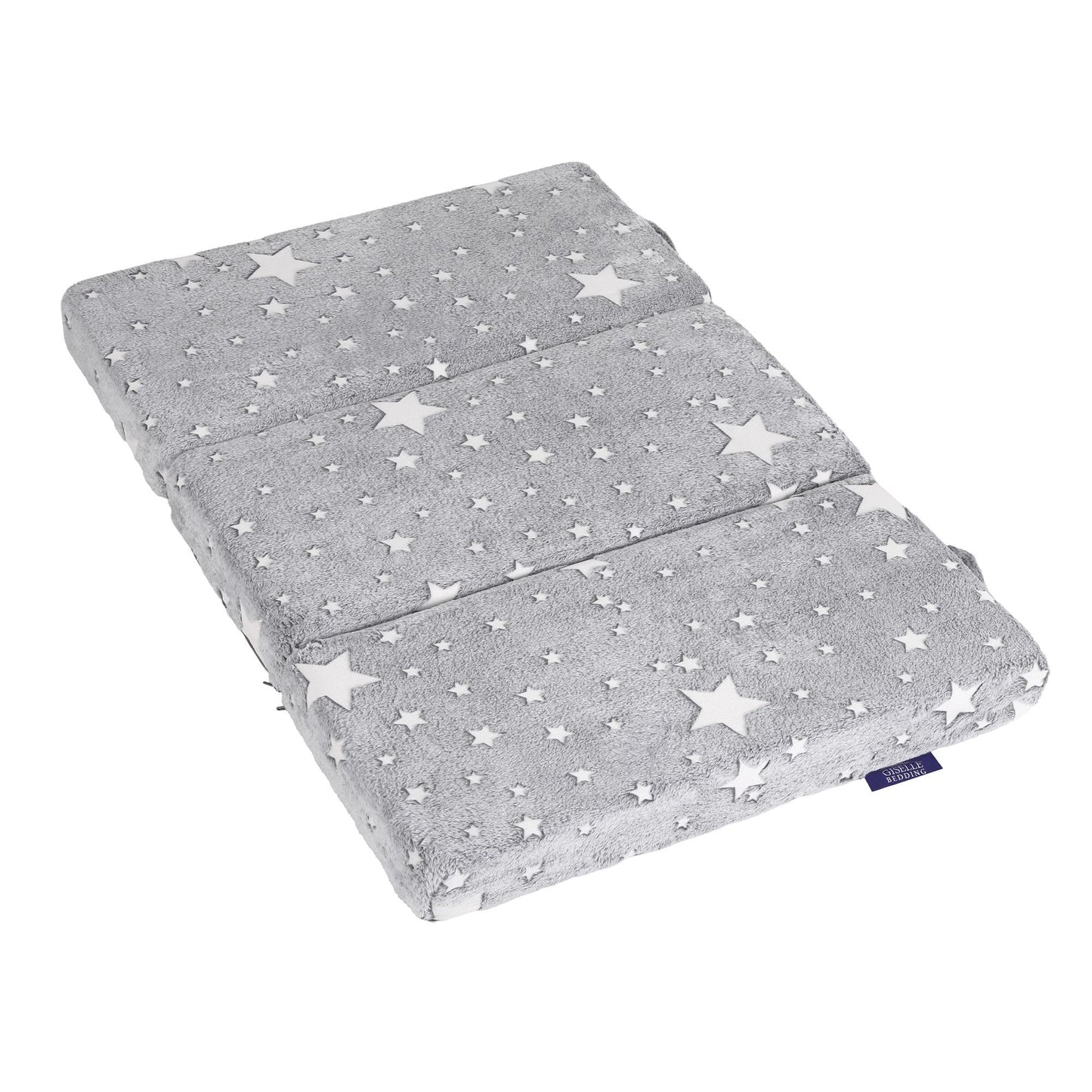 Tobias 8cm Foldable Mattress for Travel Glow-in-Dark Cover - Cot