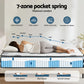 Jean 35cm Mattress in a Box Pocket Spring Gel Memory Foam - Double