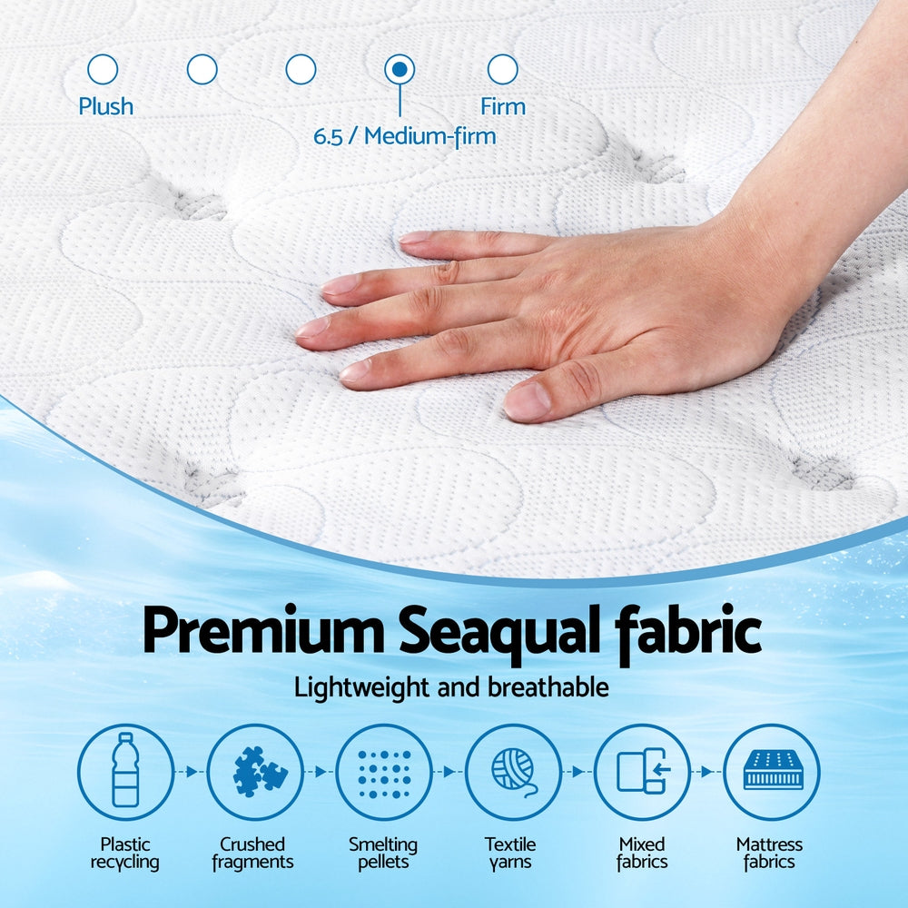 Fenric 30cm Mattress Gel Foam Pocket Spring - Single