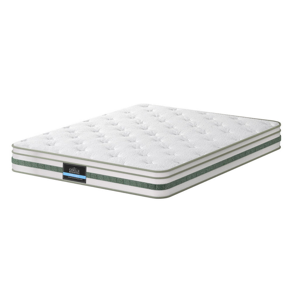 Vanya 20cm Mattress Green Tea Mattresses - Double
