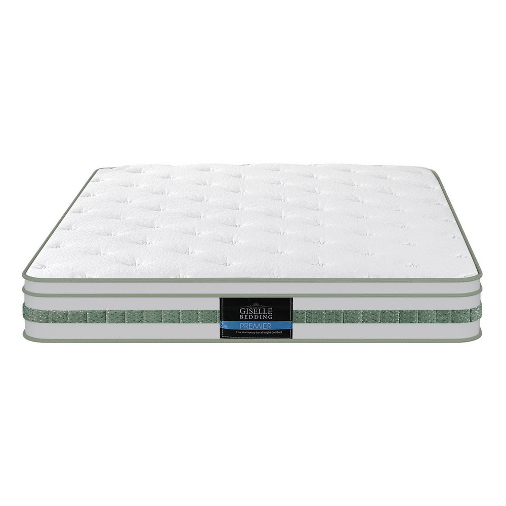 Vanya 20cm Mattress Green Tea Mattresses - Queen