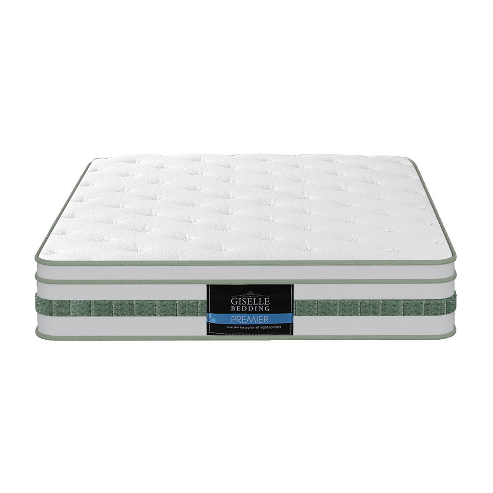 Vanya 20cm Mattress Green Tea Mattresses - Single