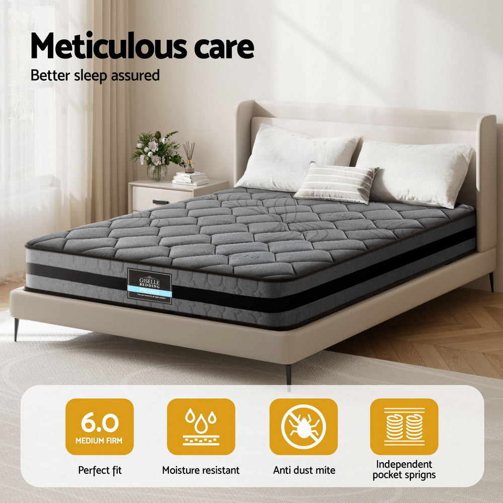Daytona 22cm Mattress Medium Firm - King