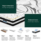 Messina 30cm Mattress Medium Firm - King Single