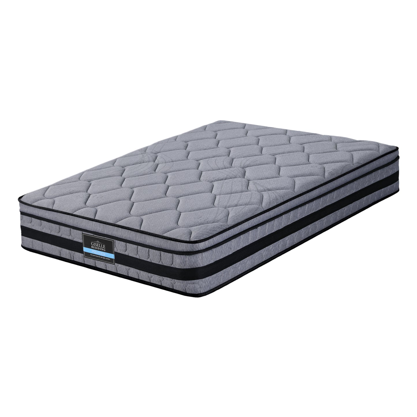 Amara 34cm Mattress Hybrid, Pocket Spring Mattress - Single