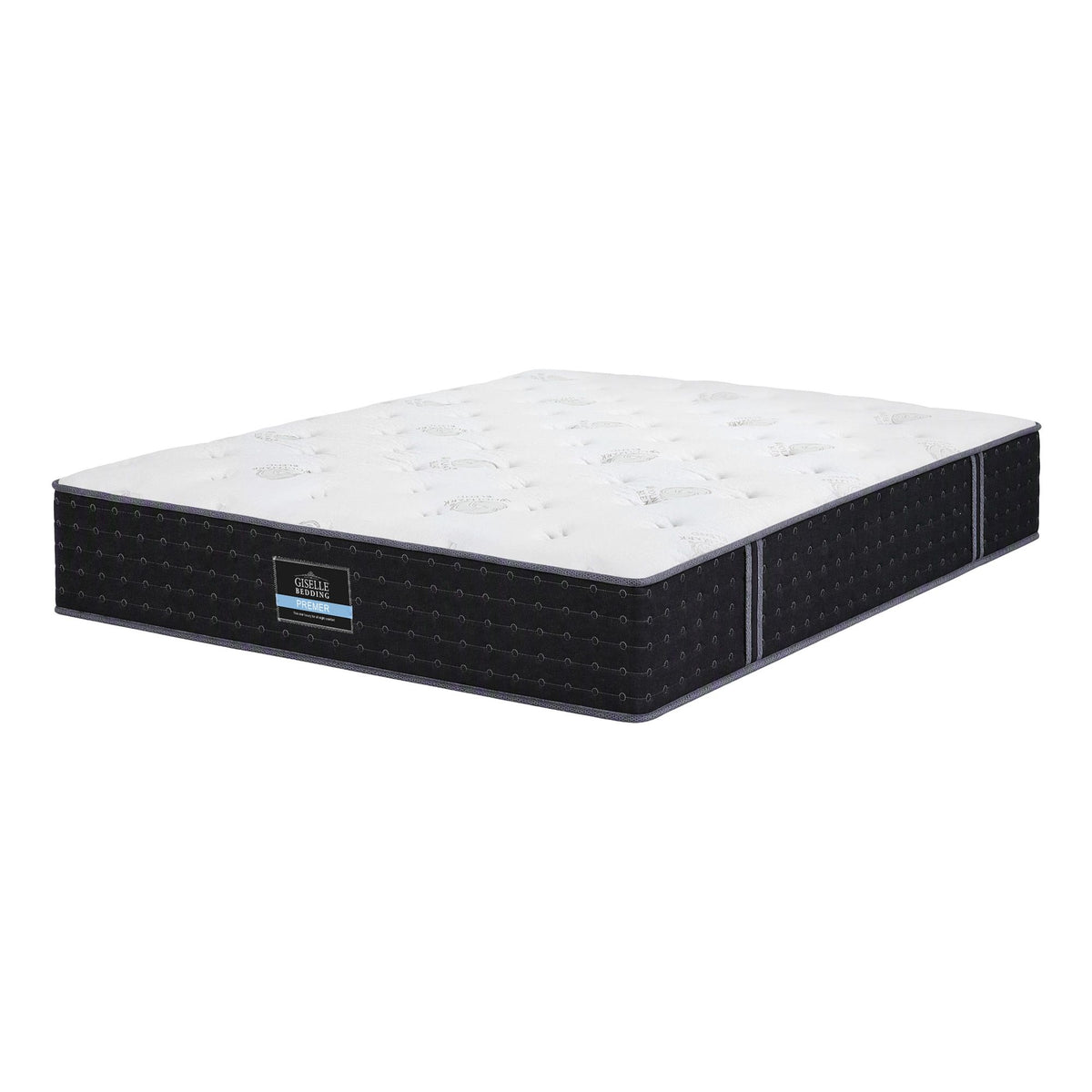 Thayer 35cm Reversible Spring Mattress Cashmere Cover Gel Foam Firm - Double